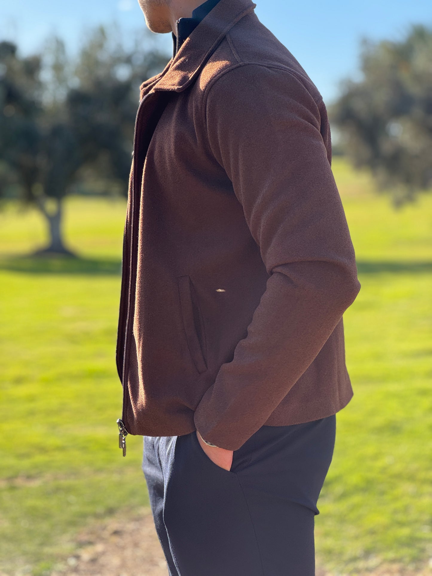 Brown Classic Jacket