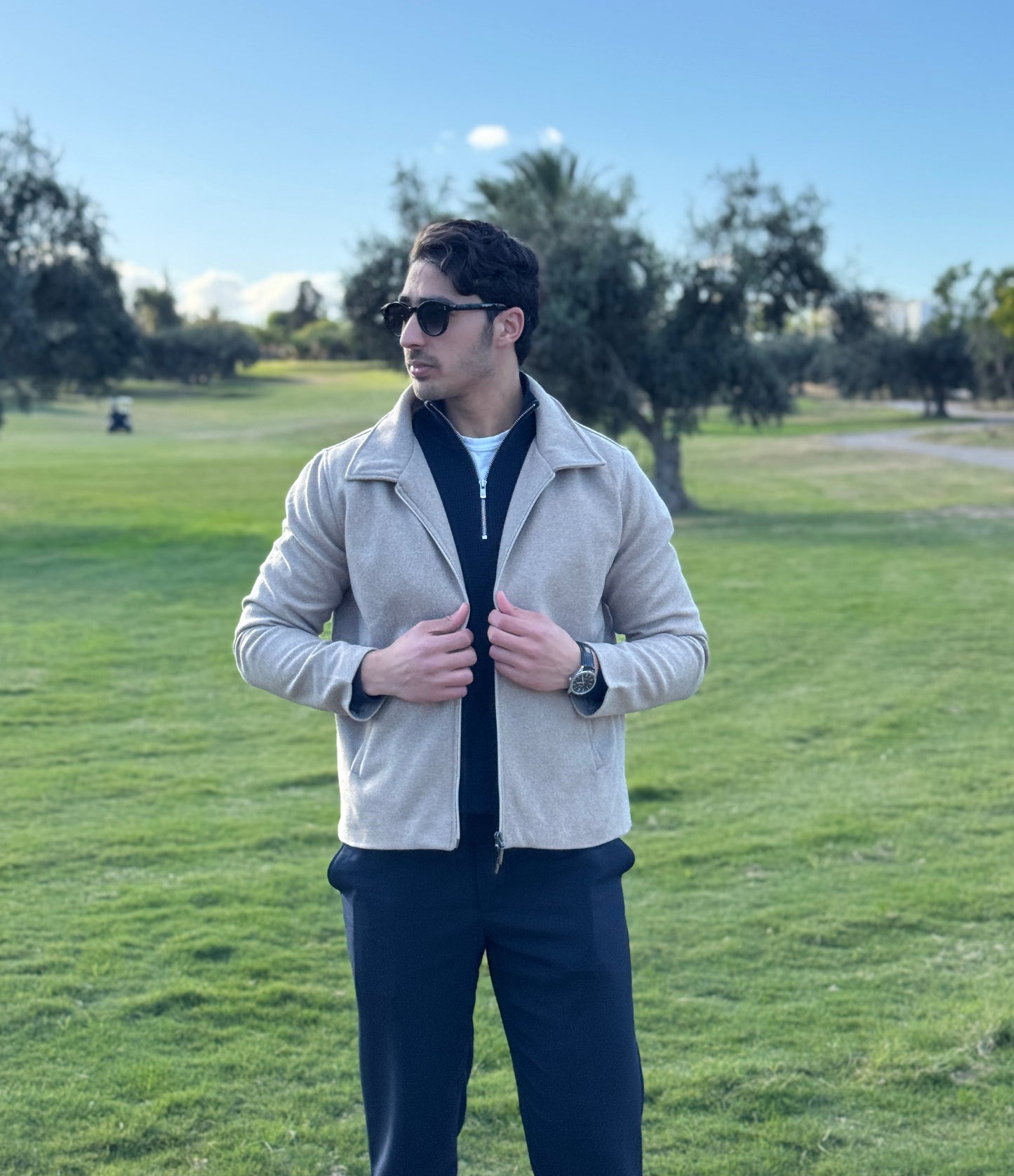 Greige Classic Jacket