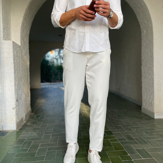 Ivory dressy pants