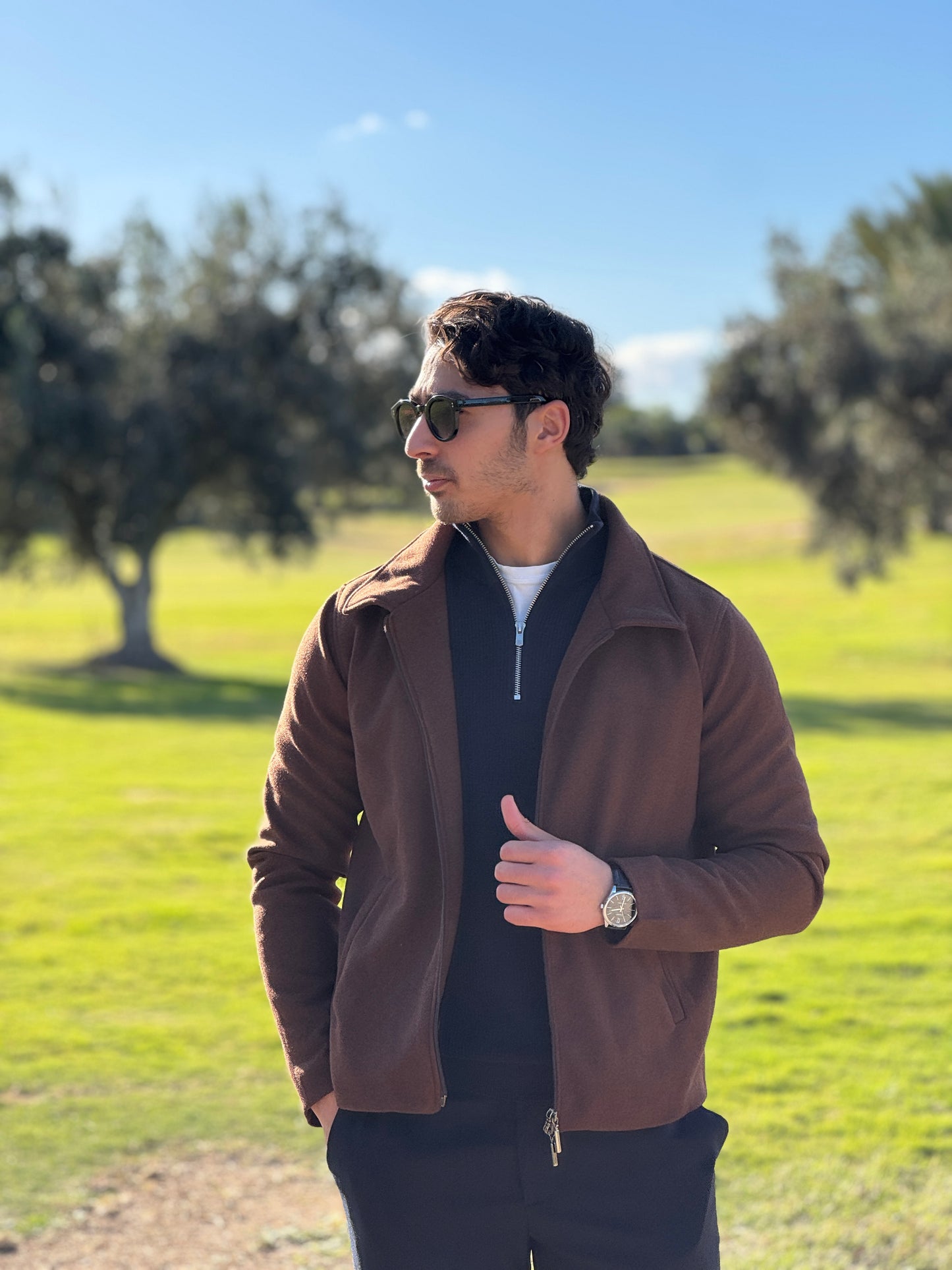 Brown Classic Jacket