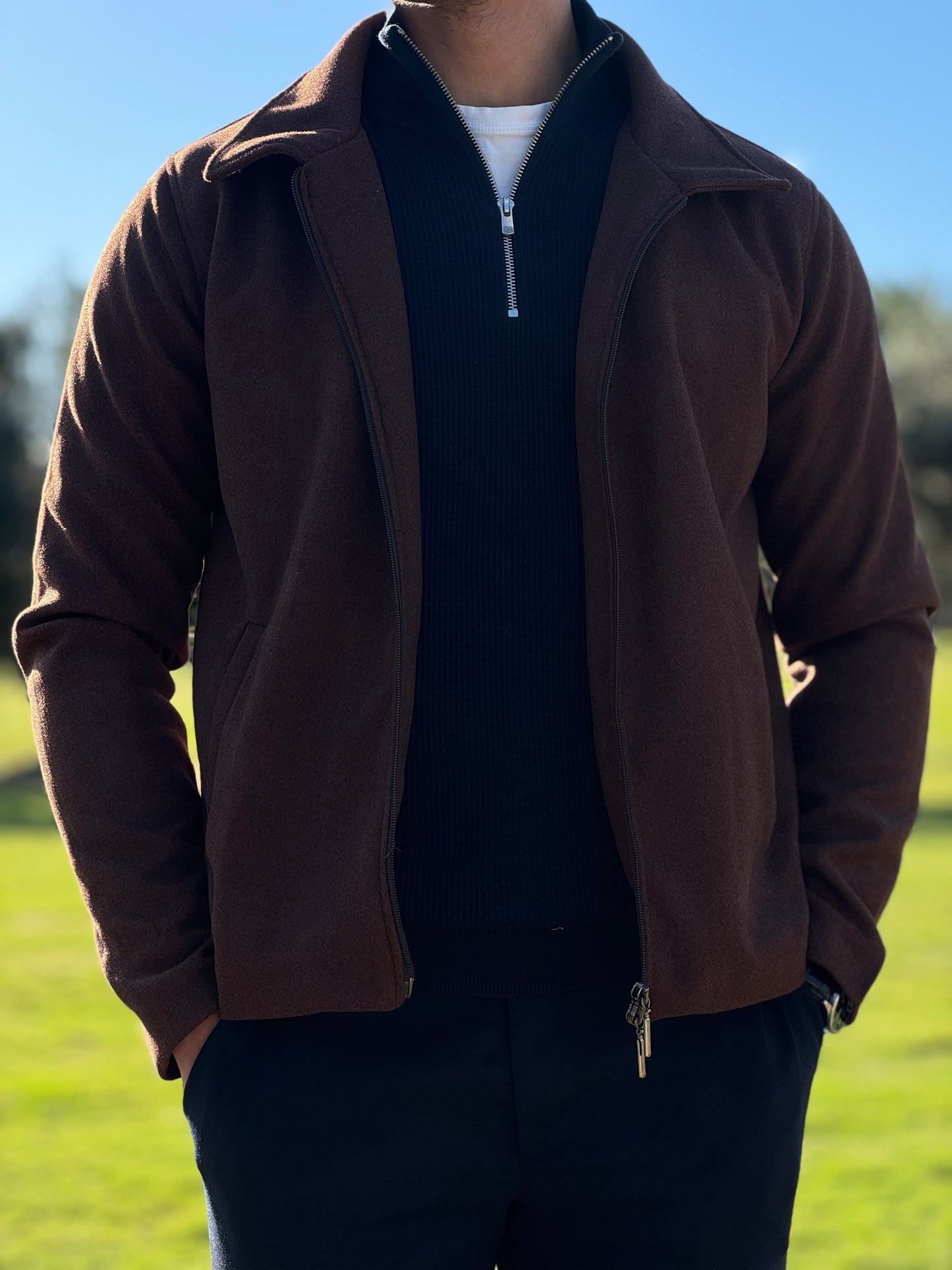 Brown Classic Jacket