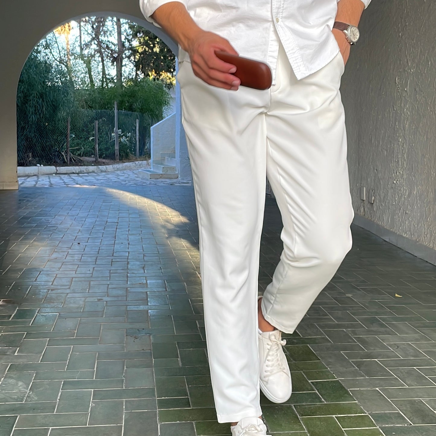 Ivory dressy pants
